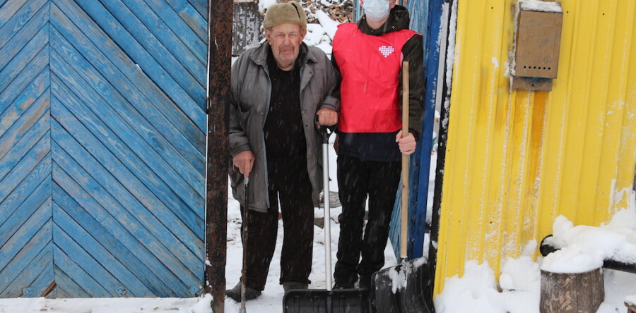 Уборка снего