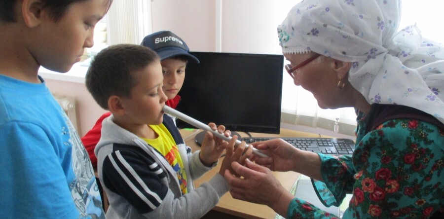 Встреча с солисткой ансамбля «САЗ»