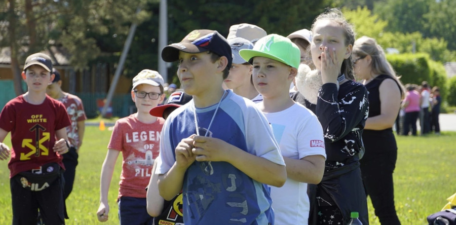 Второй день 1-й лагерной смены